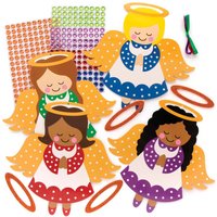Engel Diamant Kunst Kits (pro Set 4) Bastelaktivitäten zu Weihnachten