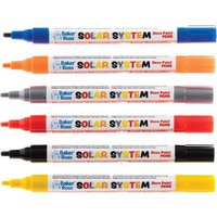 Sonnensystem Deko-Farbstifte (pro Set 6) Farben