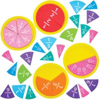 Bastelset Bruchteilung lernen (pro Set 9)