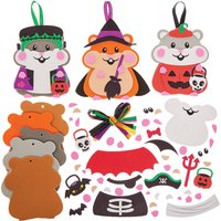 Dekoration Halloween Hamster (pro Set 8)
