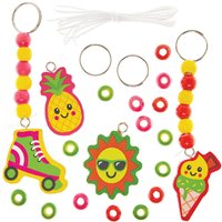 Schlüsselanhänger Sommer (pro Set 4)