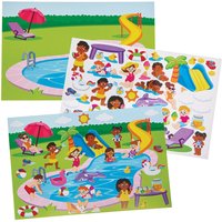 Sticker Set Freibad (pro Set 4)