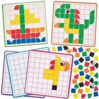 Puzzle mit Mosaikbildern (pro Set 5)