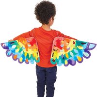 Flügel mit Buntglaseffekt (pro Set 2)