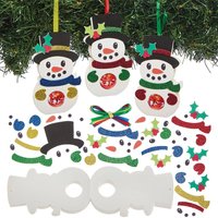 Schneemann Schokoladenhalter (pro Set 8)