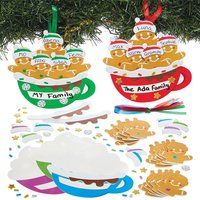 Weihnachtsdeko Lebkuchenmann (pro Set 5)