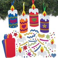 Weihnachtsdeko Kerzen (pro Set 8)