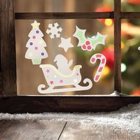 Weihnachtsdeko fürs Fenster (pro Set 30)