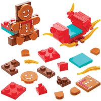 Bausteine Lebkuchenmann & Schlitten (pro Set 2)