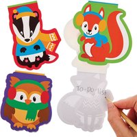 Notizblock mit Wintertieren (pro Set 8)