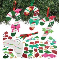 Weihnachtsdeko Zuckerstange (pro Set 8)