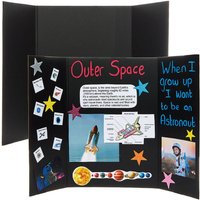 Kleine schwarze Präsentationstafeln (pro Set 4)