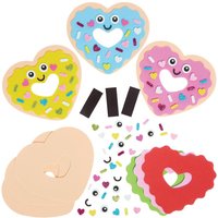 Liebesherz Doughnut Magnet Kits (Pro Set 8) Bastelaktivitäten Valentinstag