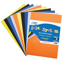 A4 Karte & Papier Weltall (pro Set 80) Bastelbedarf Pappe & Papier – günstig kaufen