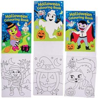 Mini Malbücher Halloween (pro Set 12) Halloween Mitgebsel