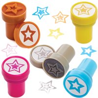 Selbstfärbende Stempel Stern (pro Set 10) Mitgebsel