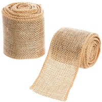 Großpackung Geschenkband Jute (pro Set 2) Bastelbedarf Natumaterialien