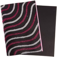 Schwarze A4 Skizzenbücher (pro Set 3) Bastelbedarf Pappe & Papier