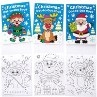 Punkt-zu-Punkt Heftchen Weihnachten (pro Set 8) Weihnachtsspielzeug