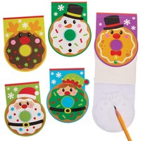 Notizbücher Weihnachts-Donut (pro Set 10) Weihnachtsspielzeug