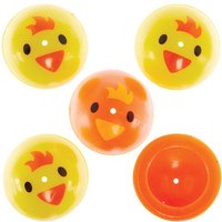 Osterküken Jumping Poppers (Pro Set 12) Ostern Mitgebsel