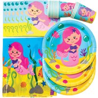 Partyset Meerjungfrauen (pro Set) Partyzubehör
