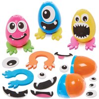 Monster-Bunch-Eierbausätze (Pro Set 10) Halloween-Basteleien