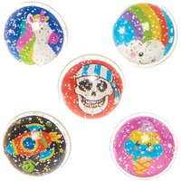 Flummi mit Glitzer (Pro Set 10)
