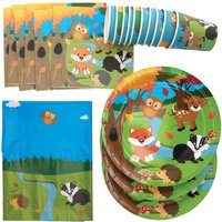 Partyset Waldtiere (pro Set) Partyzubehör