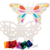 Glasmalerei-Schmetterlingsflügel-Bausätze (2 Stück) Bastelsets
