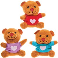 Teddybär mit Herzmotiv (Pro Set 4)