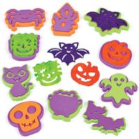 Stempel Halloween (pro Set 10) Halloween Bastelbedarf