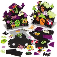 Spukhaus Bastelsets (pro Set 2) Halloween-Basteleien