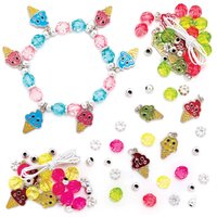 Eis Bettelarmband Bastelset (pro Set 3) Schmuck Basteln