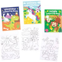 Mini Malbücher (12 Stück) Mitgebsel