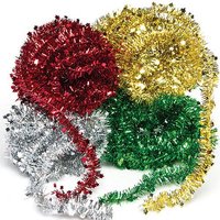 Kleine Lamettagirlande (pro Set) Bastelaktivitäten zu Weihnachten