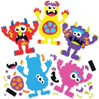Monster Bunch Magnet Sets (pro Set 8) Halloween-Basteleien