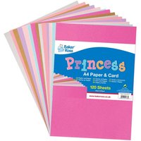 Prinzessin Pappe & Papier Set (pro Set 120) Bastelbedarf Pappe & Papier