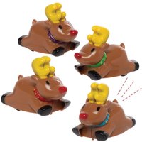 Rennrentiere (pro Set 4) Weihnachtsspielzeug