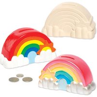 Spardose Regenbogen aus Keramik (pro Set 2) Keramik & Porzellan