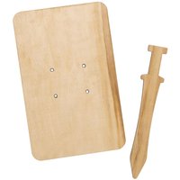 Römische Zenturio Holz Schwerter & Schilde (pro Set 2) Zum Selbstgestallten