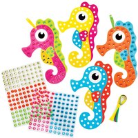 Seepferdchen Diamant Kunst Kits (pro Set 4) Bastelsets