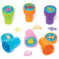 Selbstfärbende Stempel Unterwasserwelt (pro Set 10) Mitgebsel
