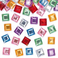 Selbstklebende Schmucksteine (pro Set 240) Bastelbedarf Verzierung & Dekorationen