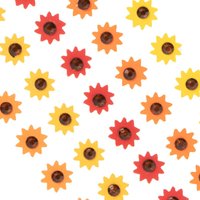 Sonnenblumen Juwel-Aufkleber (pro Set 100) Bastelbedarf Verzierung & Dekorationen