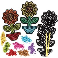 Sonnenblumen Pailletten-Bastelsets (pro Set 4) Bastelsets