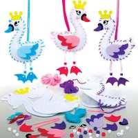 Anhänger-Nähsets Schwanenprinzessin (pro Set 3) Flecht und Weben Bastelsets – günstig kaufen
