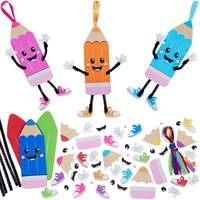 Bleistift Deko Bastelsets (pro Set 8)