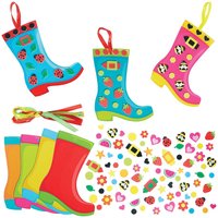 Deko Gummistiefel (pro Set 8)