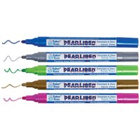 Stifte mit Acrylfarbe Perlmutt, Packung B (pro Set 5)